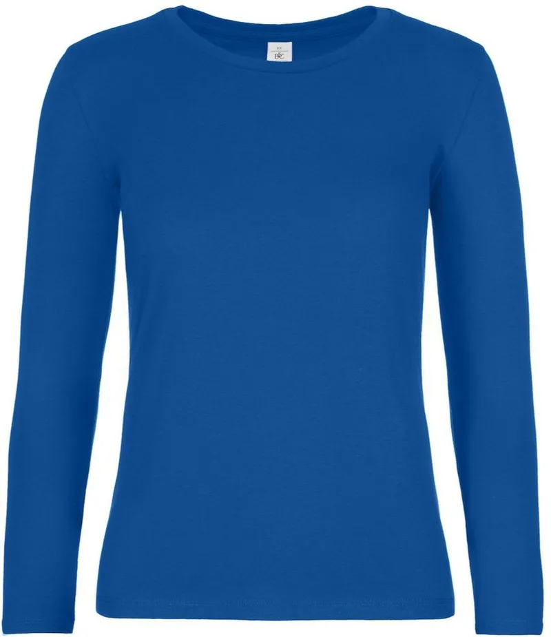 Γυναικείο μακρυμάνικο T- Shirt B & C TW08T Royal Blue