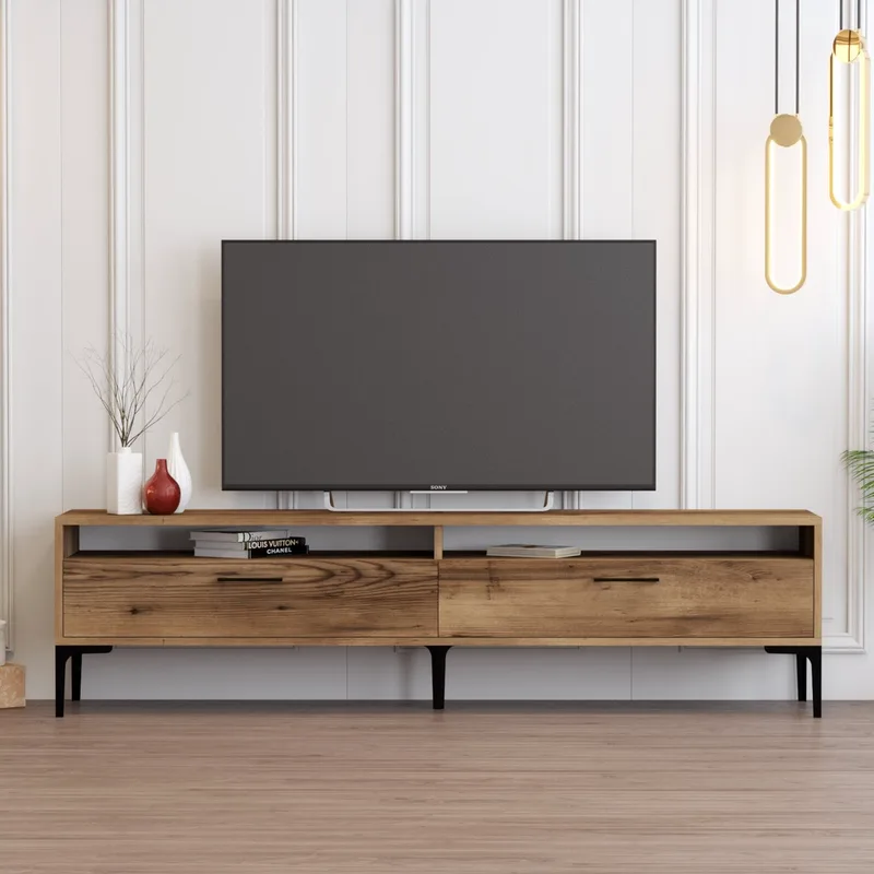 Βάση Τηλεόρασης Istanbul 2 - Walnut 845Hct5518 (180x35x47)