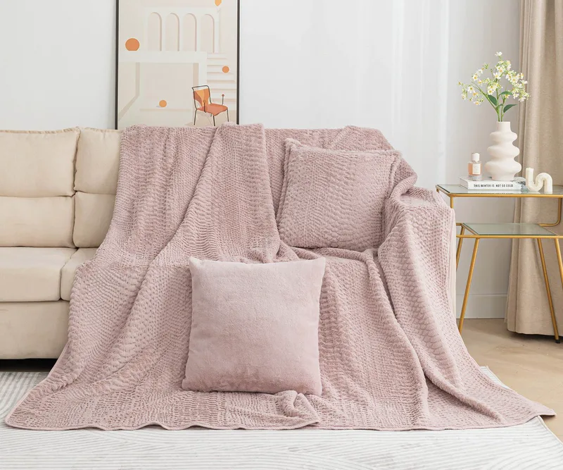 Ριχτάρι Διθέσιου Silk Fashion NX201 Ροζ 180x250