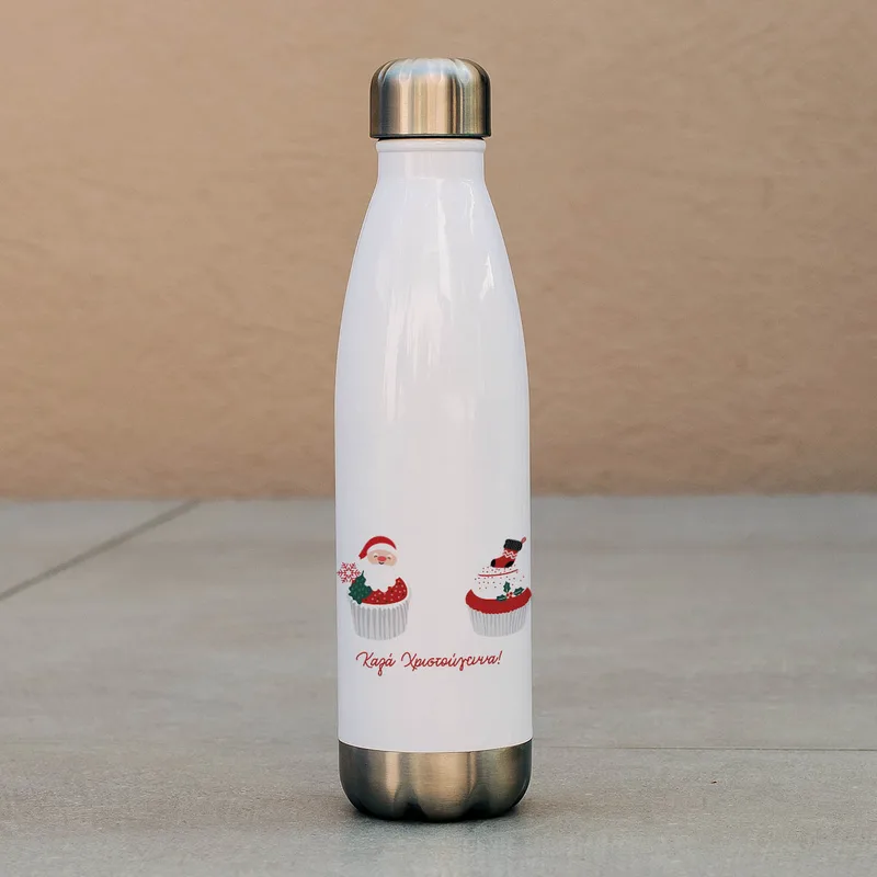 Xmas Cupcakes - Μπουκάλι Θερμός 500ml
