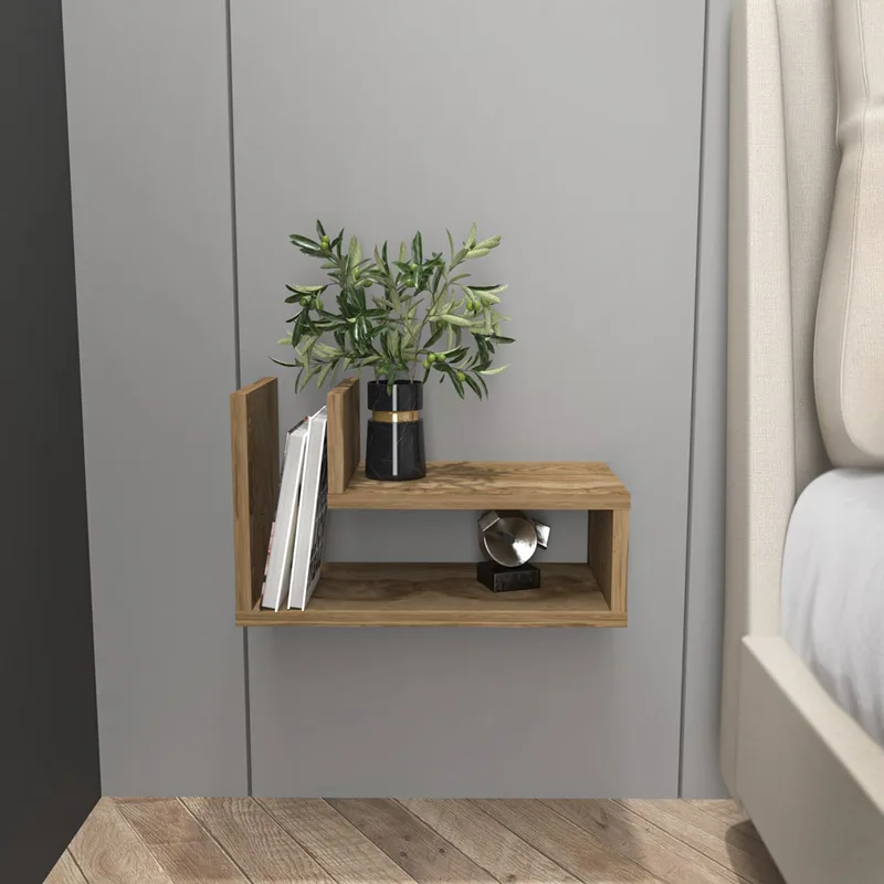 Κομοδίνο Lara - Oud Oak 875Zna3433 45x26,8x22 cm