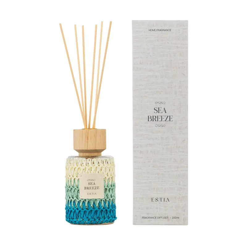 Αρωματικό Χώρου Με Sticks Sea Breeze 200ml Estia 04-41328 - estia - 04-41328