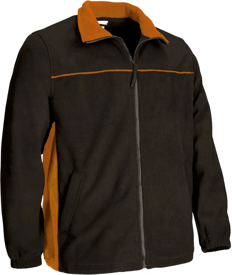 Fleece Jacket THUNDER Valento FPVATHUNN Black-Party Πορτοκαλί