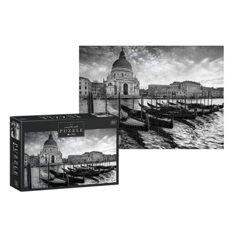Puzzle Interdruk 1000 ΤΕΜ Around The World 1