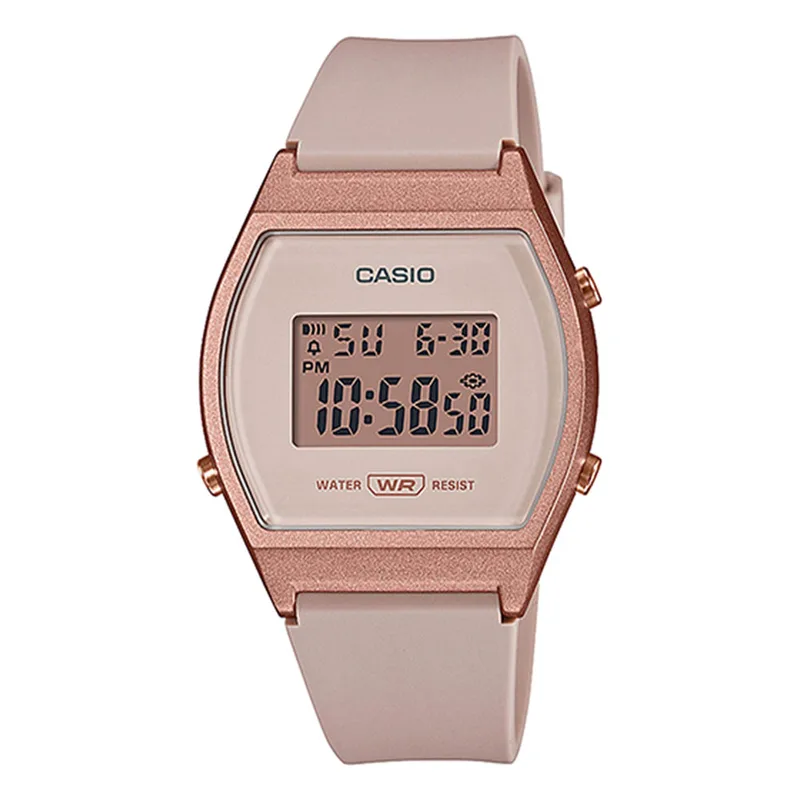 CASIO Collection Ροζ Rubber Strap LW-204-4AEF