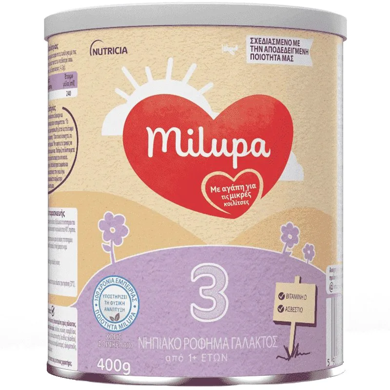 Milupa Aptamil 3 Νηπιακό Ρόφημα Γάλακτος για Ηλικίες Από 12 Μηνών 400gr