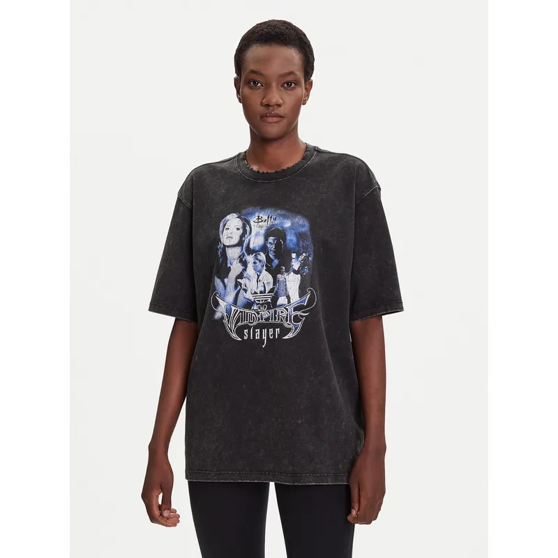 adidas T-Shirt 20th Century Fox Disney JW0154 Μαύρο Oversize