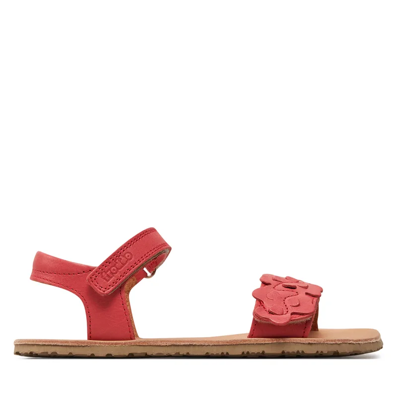 Σανδάλια Froddo Barefoot Flexy Flowers G3150265 S Κόκκινο