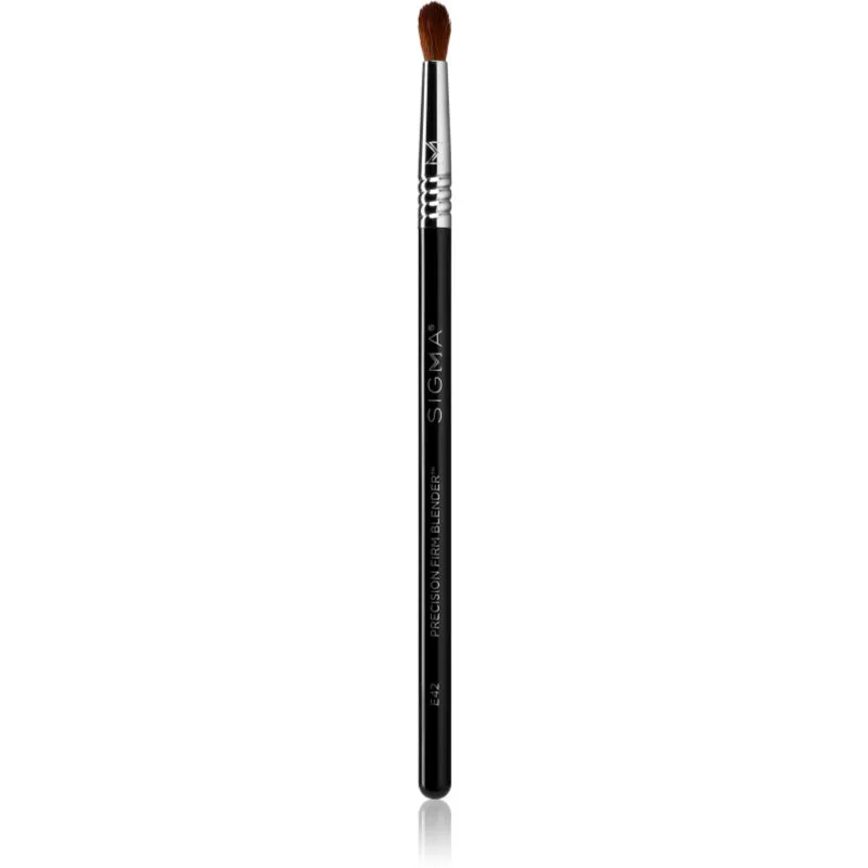 Sigma Beauty Eyes E42 Precision Firm Blender™ Brush πινέλο για εφαρμογή σκιάς ματιών με ακρίβεια 1 τμχ