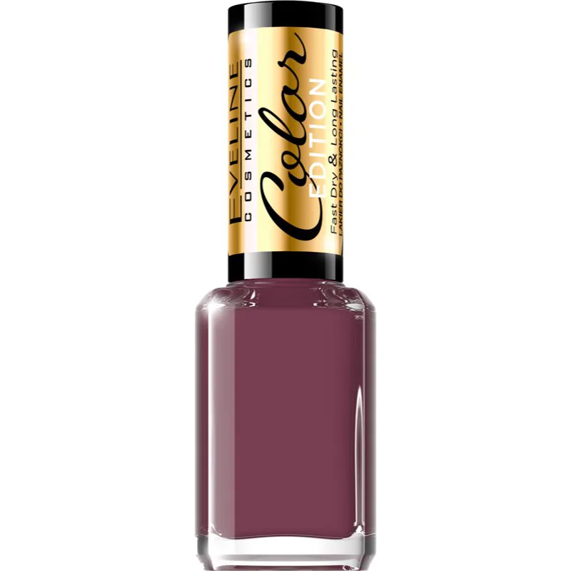 Eveline Cosmetics Color Edition πολύ καλυπτικό βερνίκι νυχιών απόχρωση 128 12 ml