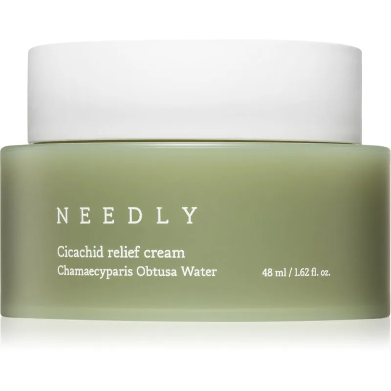 NEEDLY Cicachid Relief Cream βαθιά αποκαταστατική κρέμα με καταπραϋντική δράση 48 μλ
