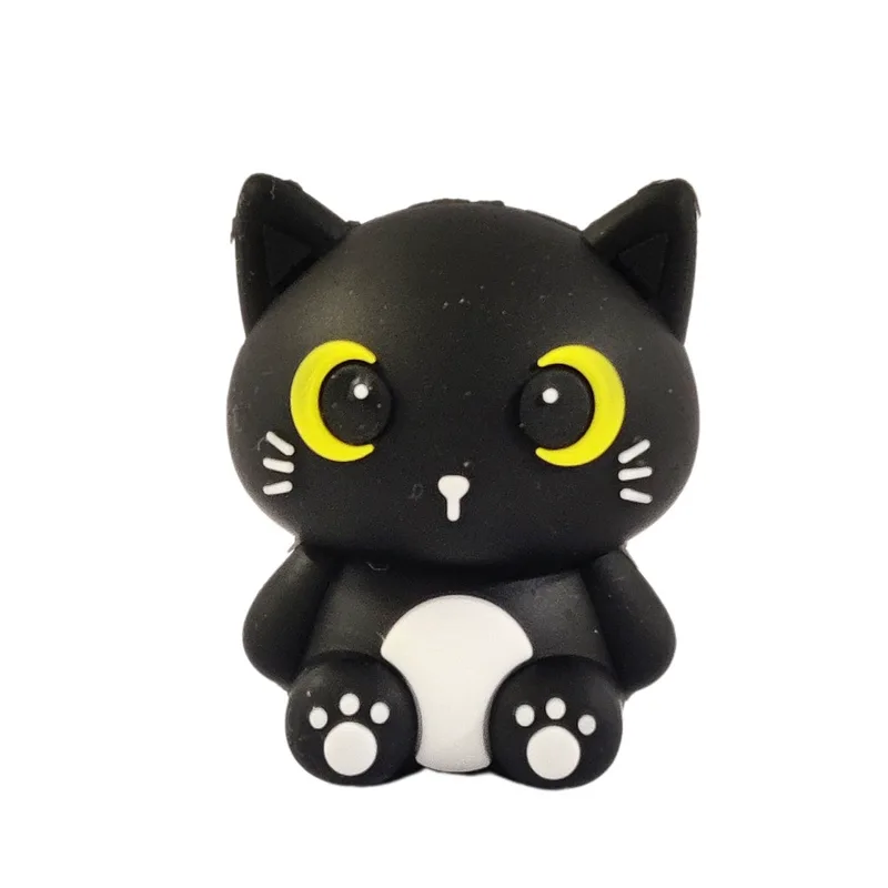 i-Total Γομολάστιχα XL1804K 3D Eraser PVC Black Cat 3.2X3.8X3cm