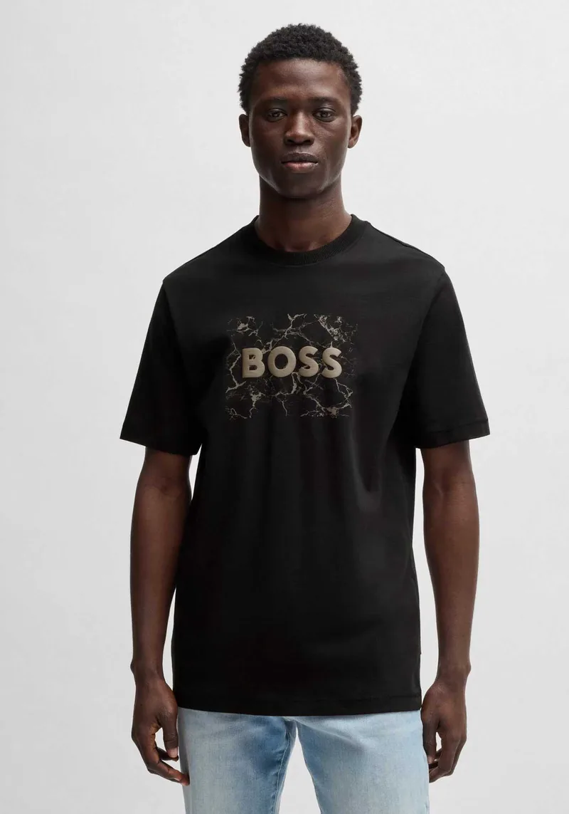 BOSS T Shirt της σειράς Te logospace - 50539186 001 Black