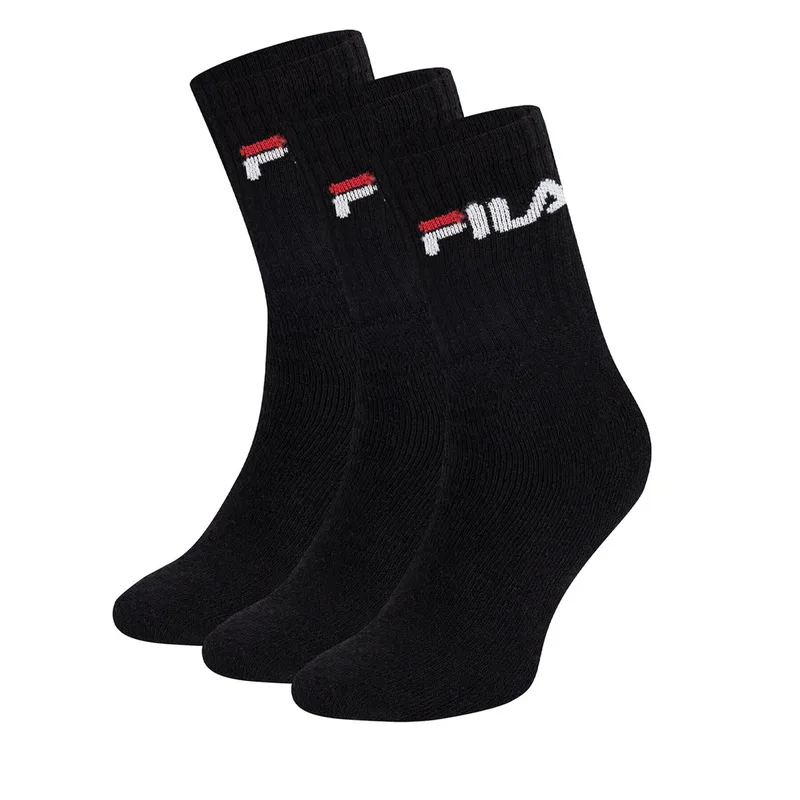 Κάλτσες μακριές Fila F9505-AW24 (3-pack) Μαύρο