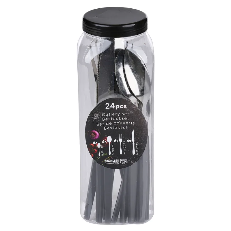 Μαχαιροπίρουνα (Σετ 24τμχ) Alpina 871125249954 Black