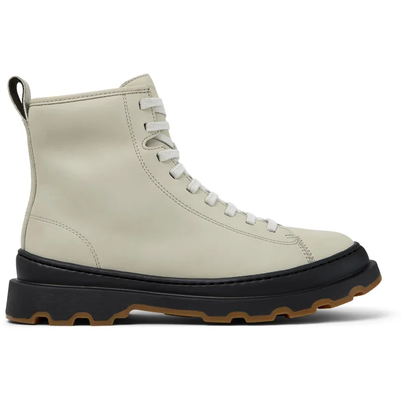 CAMPER Brutus+ - Μποτάκια Για Γυναικεία - Μπεζ, Μέγεθος 42, Smooth leather