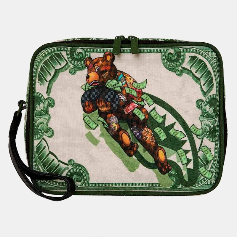 Sprayground Money Fly Bear Toiletry (9000278238_1523)