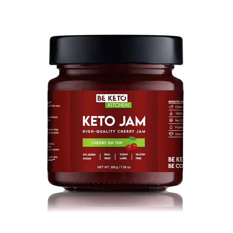 Beketo Κέτο Μαρμελάδα Βύσσινο (Cherry on top) Χωρίς Ζάχαρη (200g)