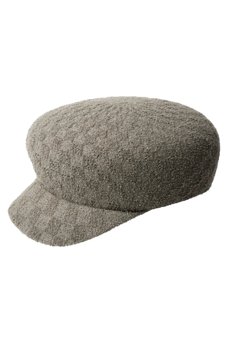 KANGOL Καπέλα BERMUDA CHECK STITCH MAU - ΓΚΡΙ-K3758-GREY