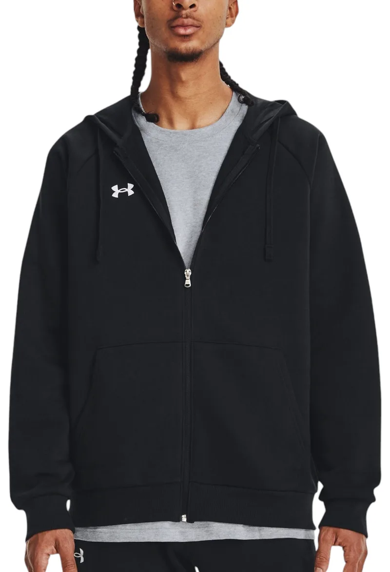 Ζακέτα Under Armour Rival Fleece Fz Hoodie 1379767-001 Ανδρικό