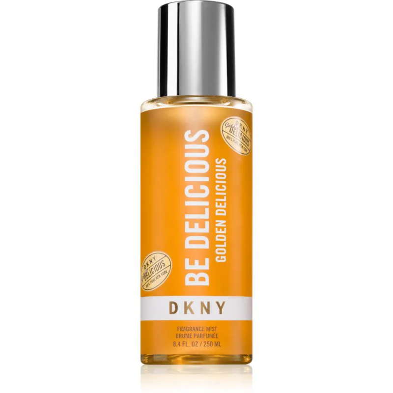 DKNY Be Delicious Golden Delicious αρωματικό σπρεϊ σώματος για γυναίκες 250 ml