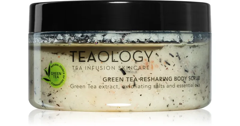 Teaology Green tea exfoliating body cleanser 450 g
