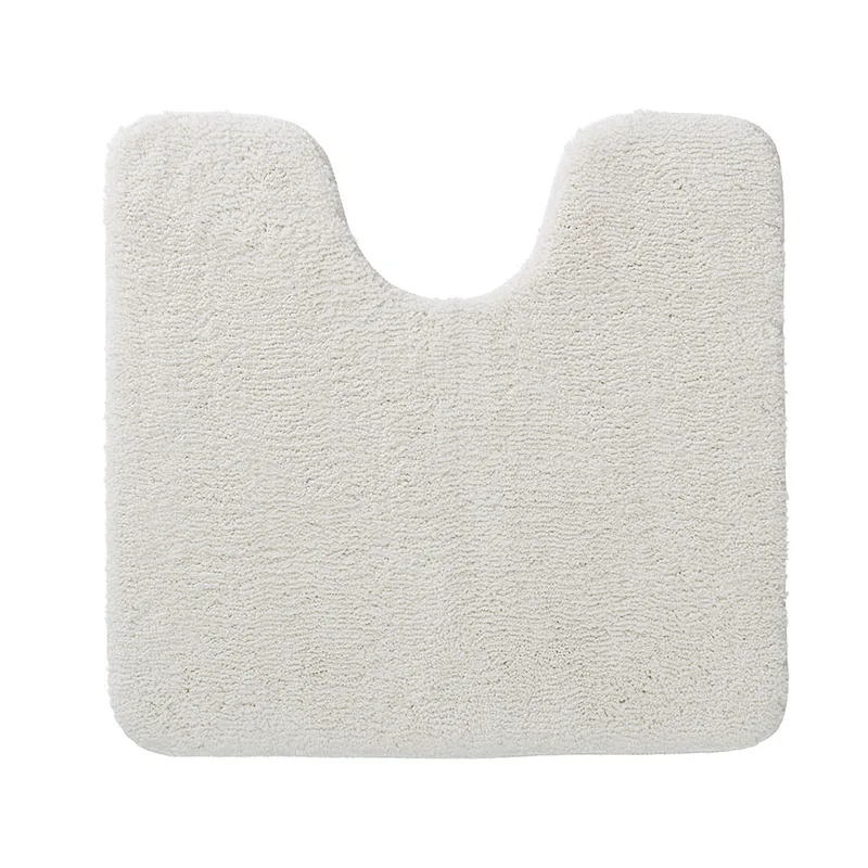 Ταπέτο Λεκάνης Αντιολισθητικό Polyester 57x60εκ. Cosima Off-White Sealskin 800635 (Ύφασμα: Polyester, Χρώμα: Off-White) - sealskin - sl-800635