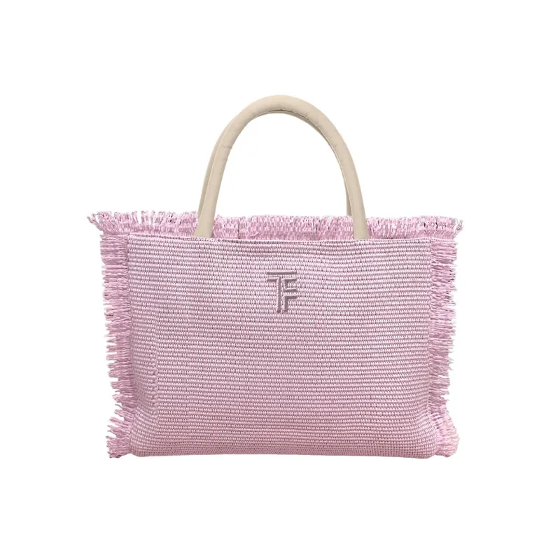 Τσάντα Θαλάσσης (36x14x29) Feel & Touch Tropical Pinky