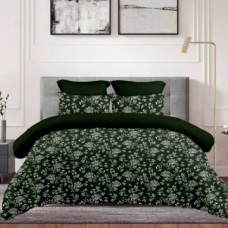 Σεντόνι Με Λάστιχο (160x200+30) Amaryllis Green - Astron Italy