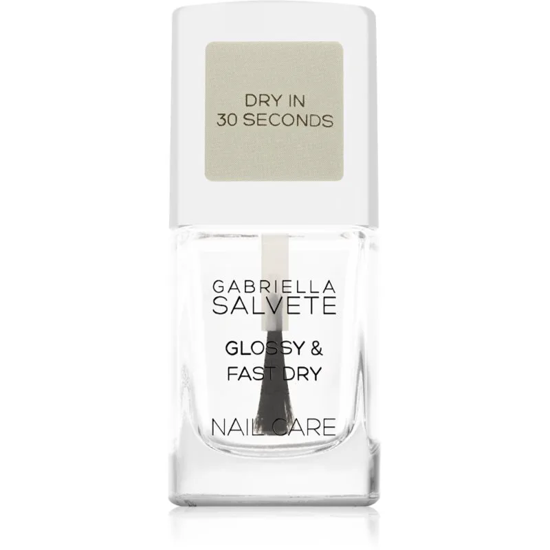 Gabriella Salvete Nail Care Glossy & Fast Dry τοπ βερνίκι με γρήγορο στέγνωμα Για τα νύχια 11 ml