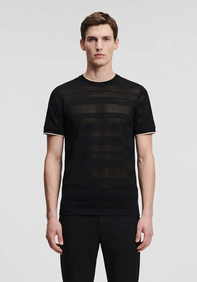 Karl Lagerfeld Μπλούζα Crewneck - 755004 562201 990 Black