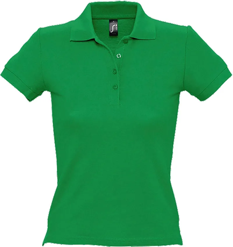 Γυναικείο πόλο πικέ People SOLS 11310 Kelly Green
