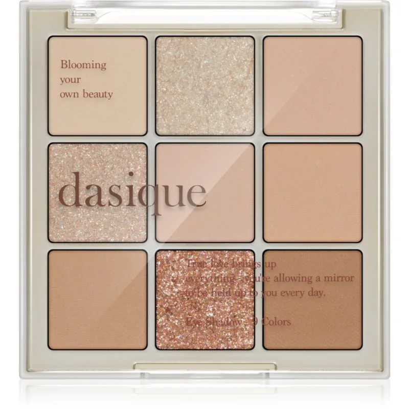 Dasique Eye Shadow Pallete Παλέτα σκιών για τα μάτια απόχρωση 07 Milk Latte 7 γρ