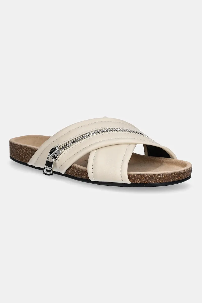 Δερμάτινες παντόφλες JW Anderson Biker Loafer
