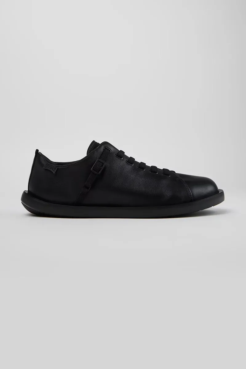 Camper ανδρικά δερμάτινα sneakers με λογότυπο "Wagon" - K101101-001 Μαύρο
