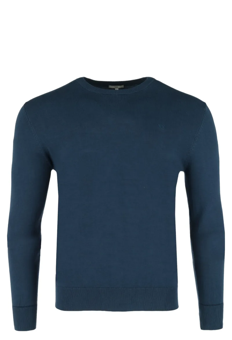 Μπλούζα Μακρυμάνικη Mexx Brian Crew Neck AO0946026M-Light Navy Dark Denim Ανδρικό