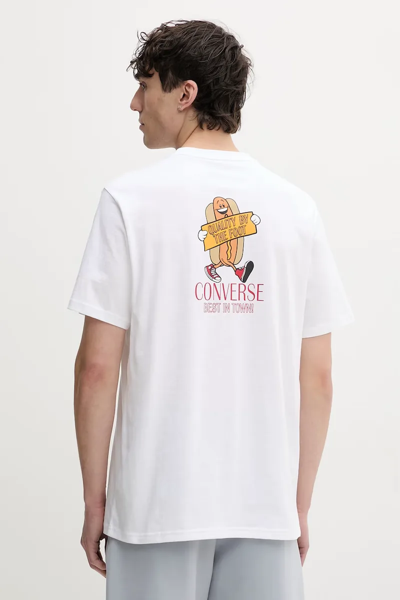 Converse T-shirt Ανδρικό βαμβακερό
