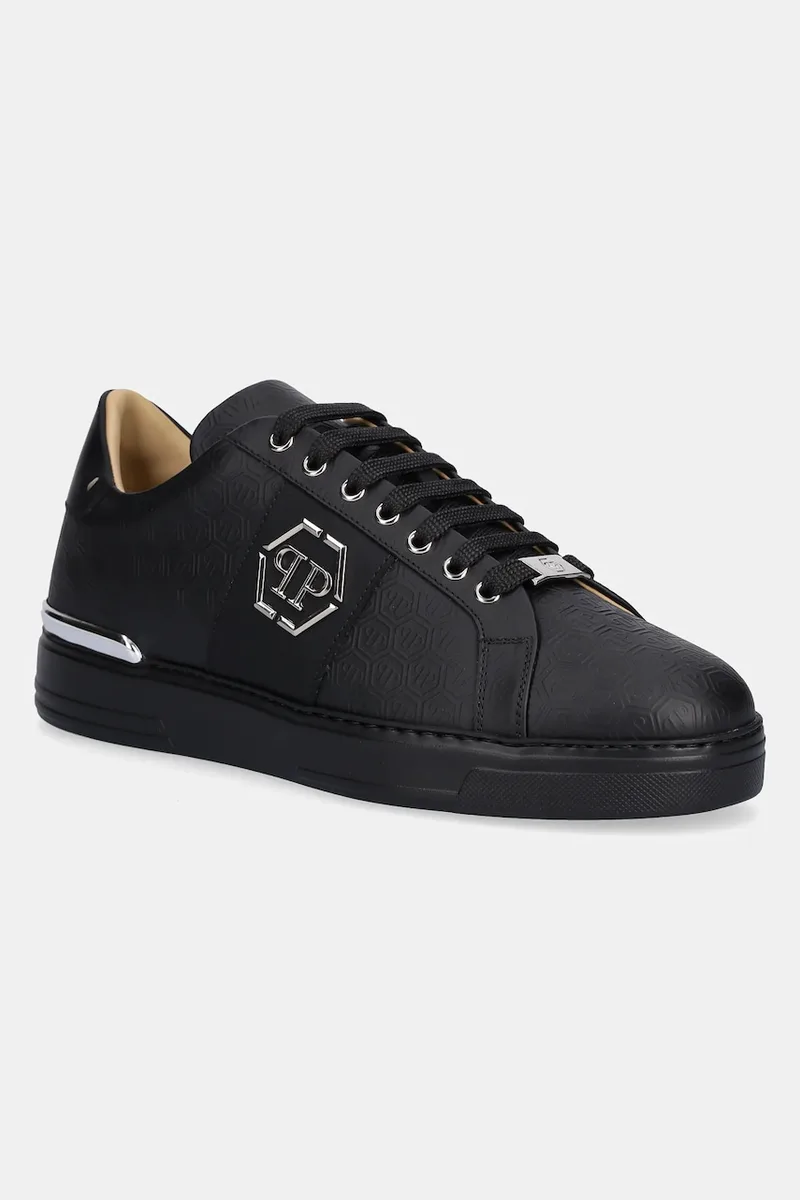 Δερμάτινα sneakers Philipp Plein Lo-Top Monogram