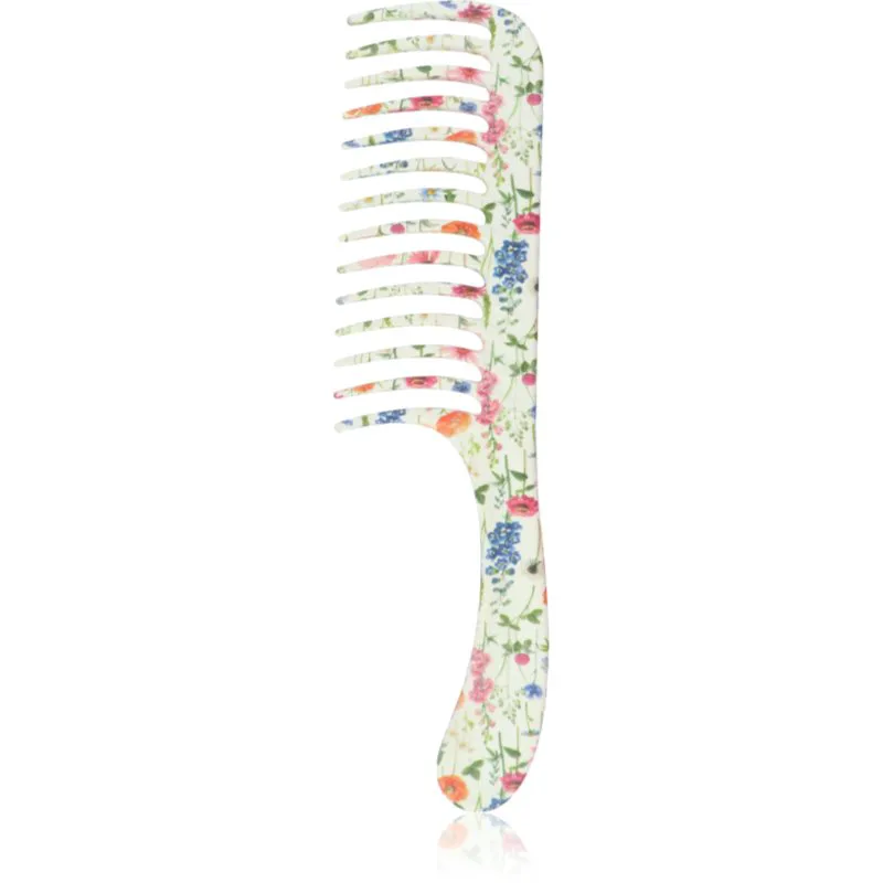 Denman Floral Fantasies D28 Wide Tooth Detangler Comb χτένα για τα μαλλιά 1 τμχ