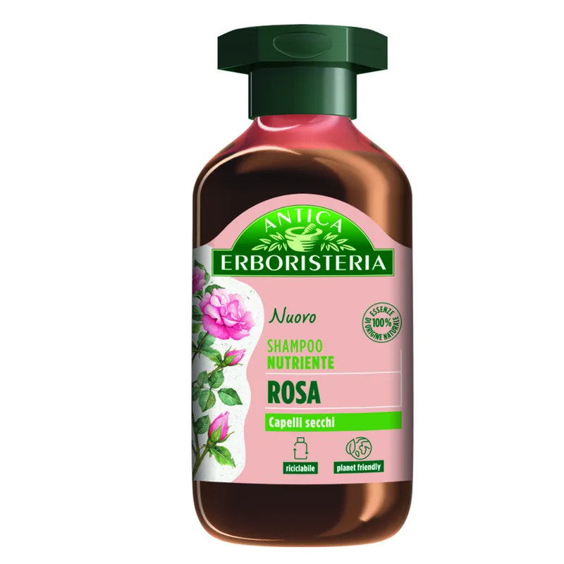 Antica Erboristeria Nourishing rose shampoo for dry hair 250 ml
