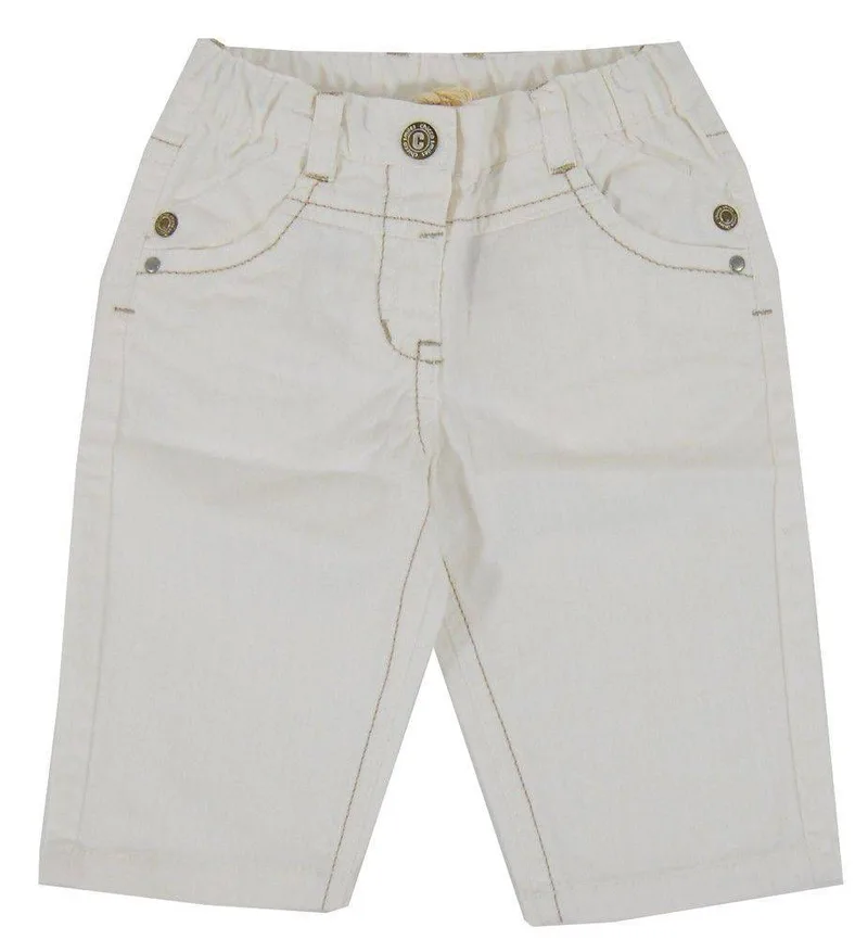 ΠΑΝΤΕΛΟΝΙ CHICCO CHINO ΒΑΜΒΑΚΕΡΟ ΛΕΥΚΟ (74ΕΚ.)-(9-12 ΜΗΝΩΝ)