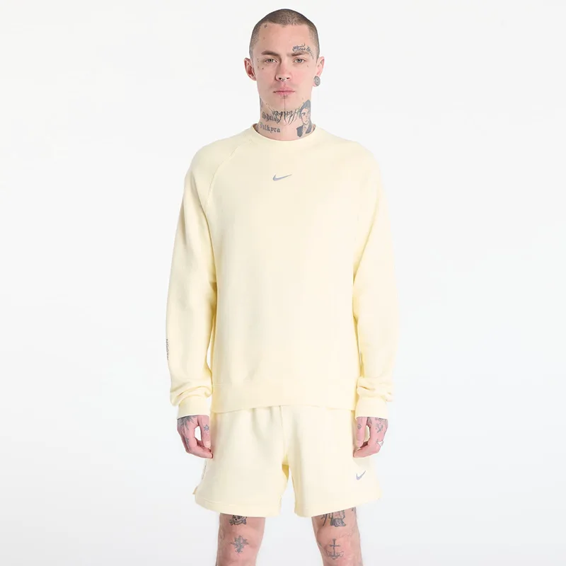 Φούτερ Nike x NOCTA Men's Fleece CS Crew Alabaster/ Stealth L