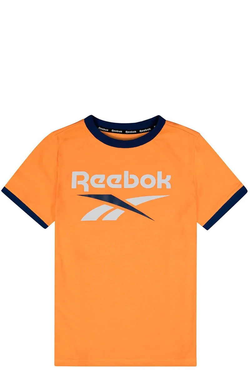 Μπλούζα Κοντομάνικη Reebok Heritage H9742RBI-ORNGPOP Αγόρι