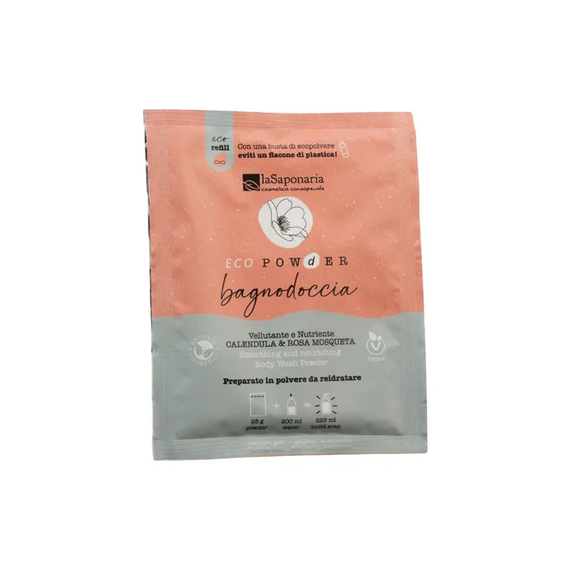 La saponaria EcoPowder Velvety Shower Powder Bath 25 g