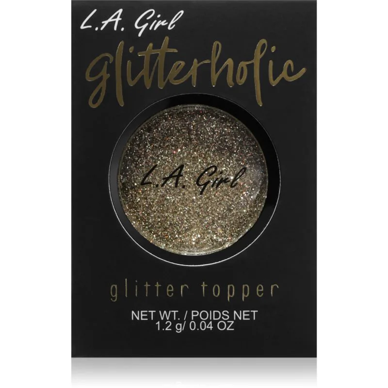 L.A. Girl Cosmetics Glitterholic αστραφτερές σκιές ματιών απόχρωση Goal Digger 1.2 γρ