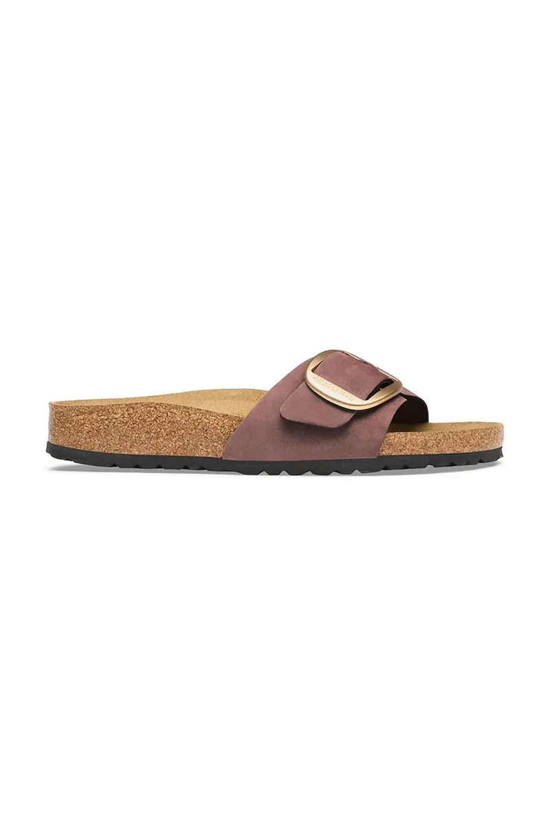 Birkenstock σαγιονάρες Γυναικεία nubuck Madrid Big Buckle Nubuck Leather