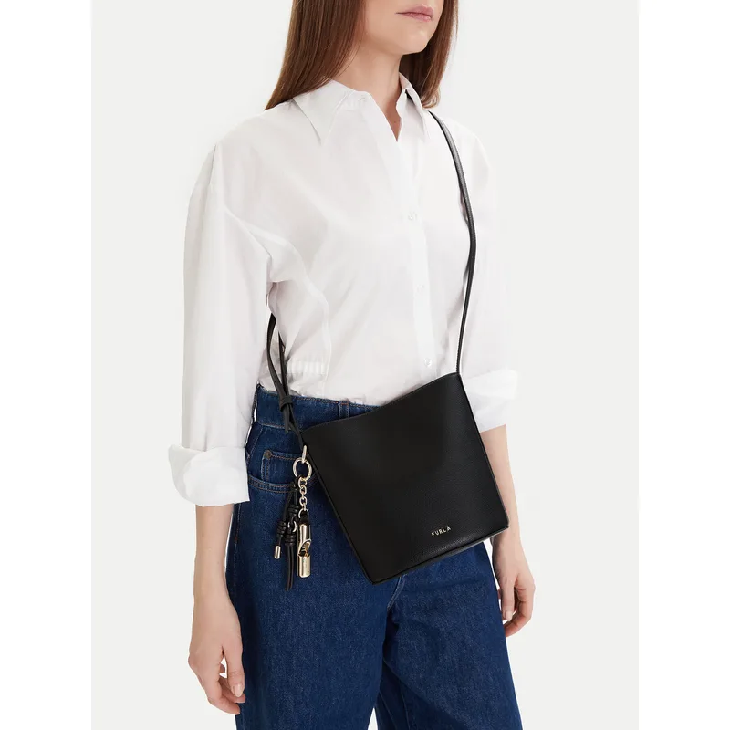 Τσάντα Furla Roxie Mini WE00859 ARE000 CN O6000 Μαύρο