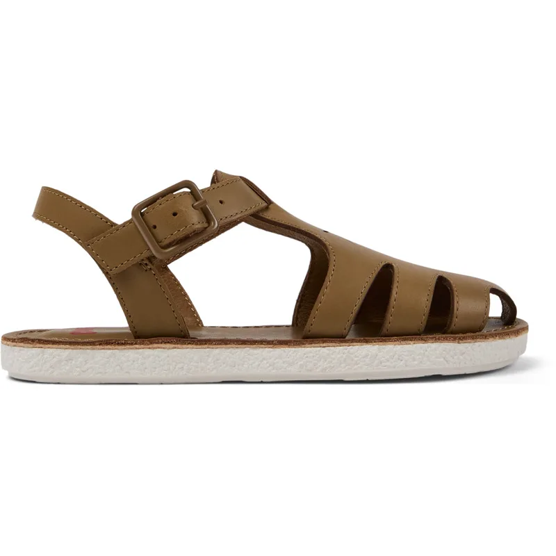 CAMPER Miko - Πέδιλα Για Κορίτσια - Καφέ, Μέγεθος 32, Smooth leather