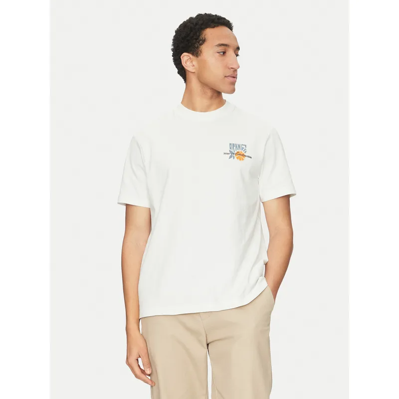 Marc O'Polo Denim T-Shirt 500 0005 973 Λευκό