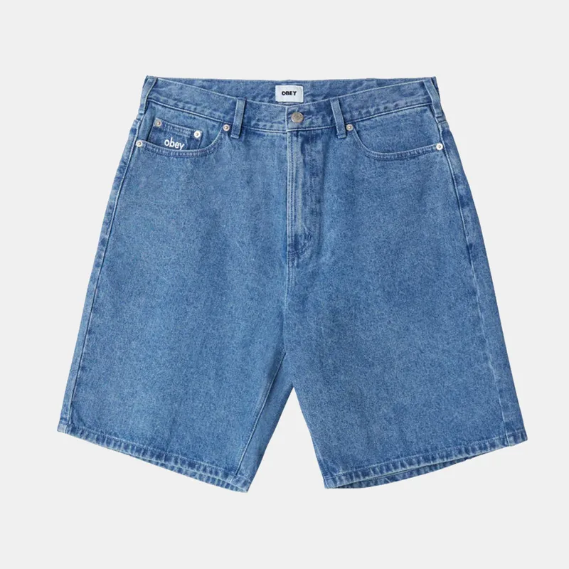 Obey Bigwig Baggy Ανδρικό Τζιν Σορτς (9000180563_26286)